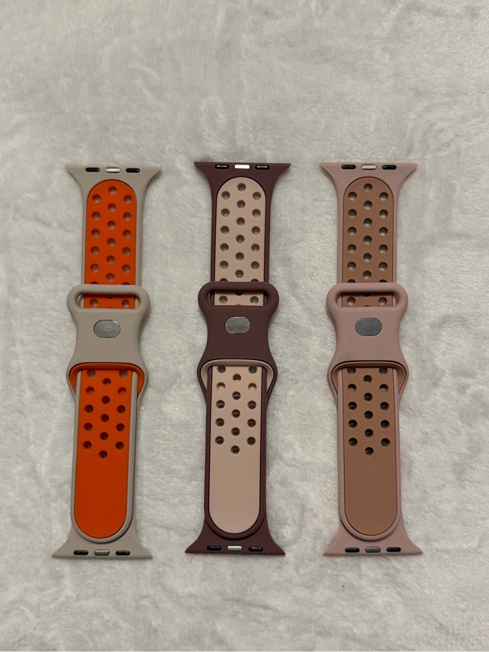 3 Pack Sport Bands Compatible with Apple Watch